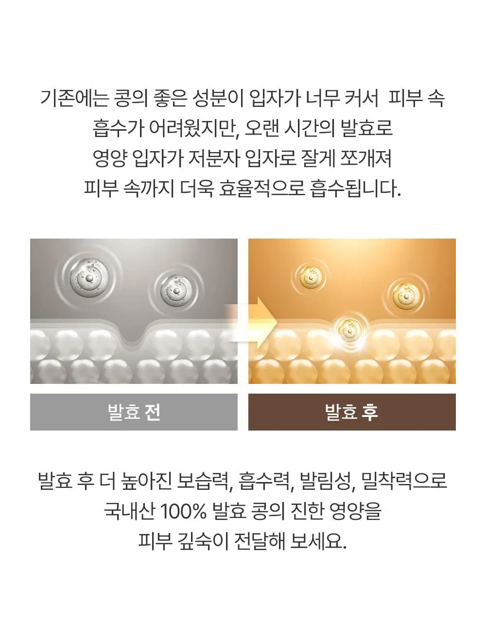 [광채/선물추천] 믹순 콩 탄력보습 기프트세트 (콩 크림 50ml+콩 에센스 50ml) 상세페이지 28